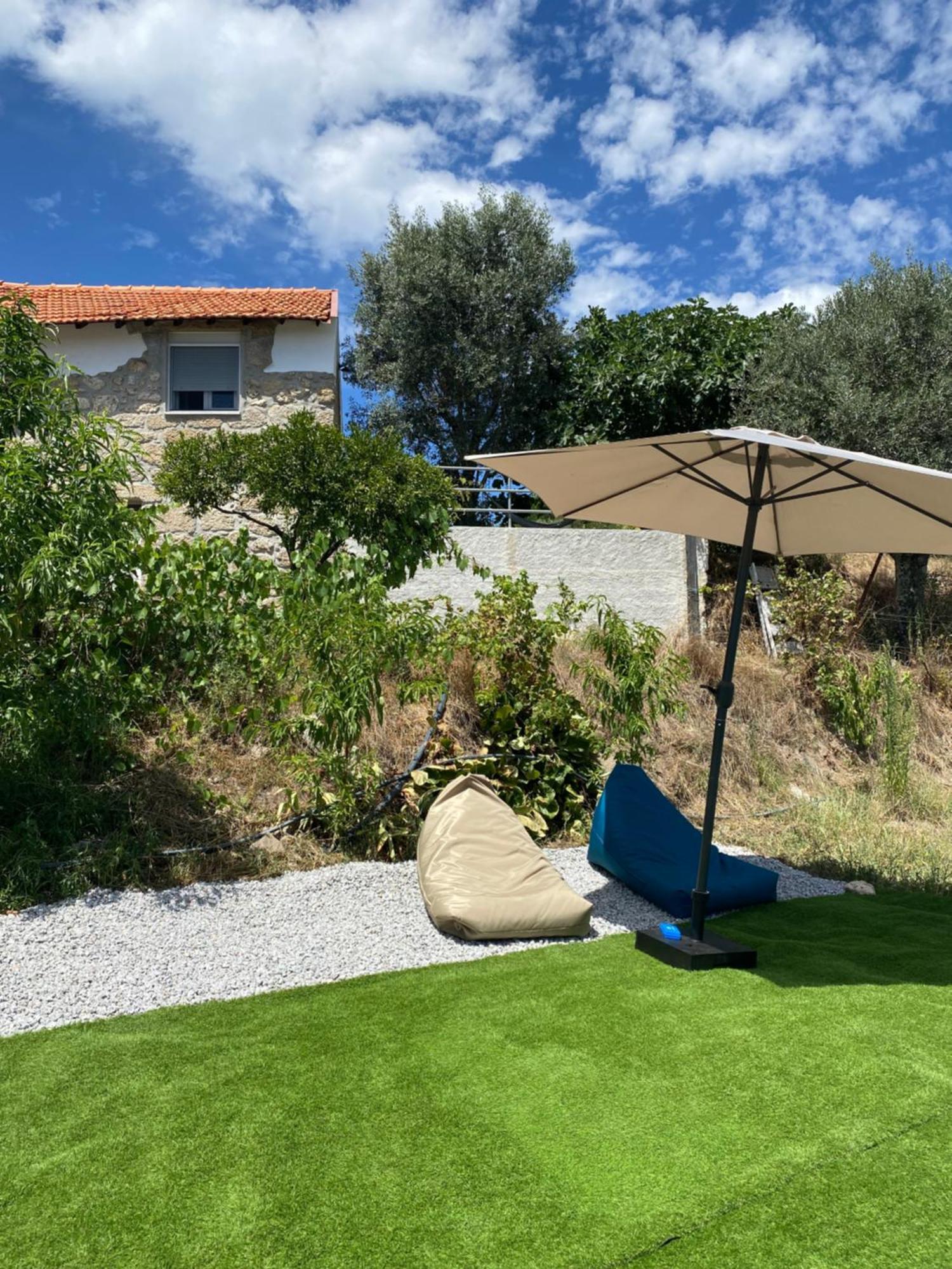 Villa Casa De Pedra Em Vinha No Dao Nelas Esterno foto